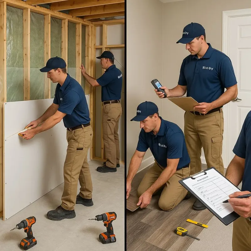 Repairs and Reconstruction process in Lake County, IN